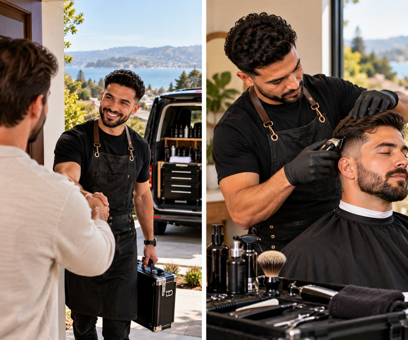 Mobile Barber Services in Belmont