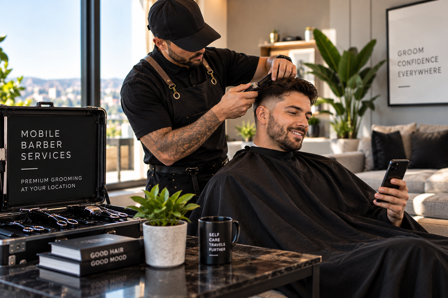 Mobile Barber Services in Hayward