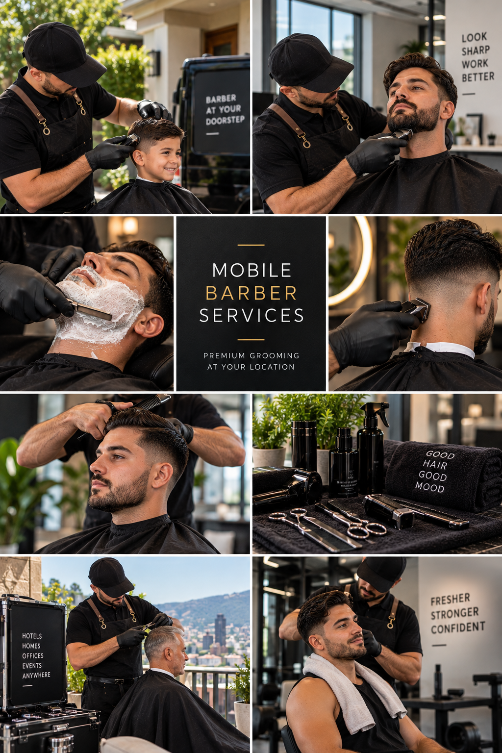Book Your Mobile Barber Services in Hayward Today
