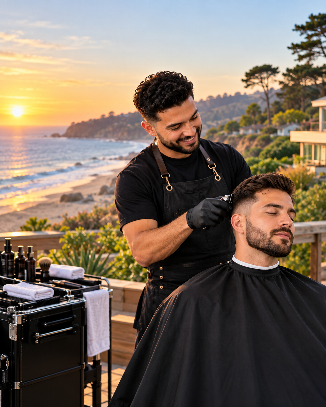 Mobile Barber Services in Aptos